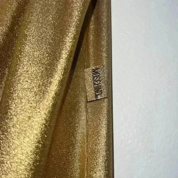 MOSCHINO MARE Gold Dress - Picture 9 of 11